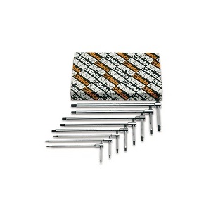 951/S8 Set of T-handle wrenches with three hexagon male ends boxes