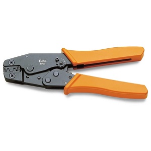 1609 Crimping pliers for non-insulated terminals, professional model