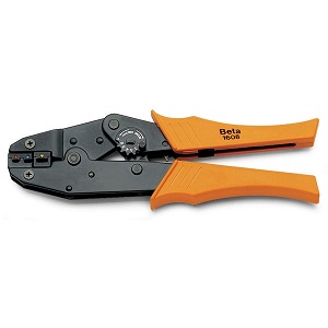 1608 Crimping pliers for insulated terminals, professional model