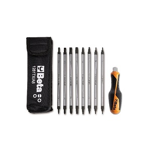 1281BGTX/A8 Assortment of 8 reversible screwdrivers
