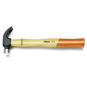 1375 Claw hammer, wooden shaft