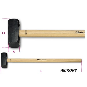 1381 Sledge hammers, hickory shafts