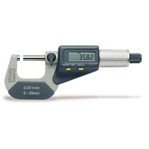 1658DGT Outside micrometers, reading to 0.001mm