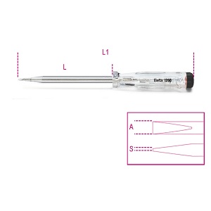 1253 Mains testing screwdriver 150-250v
