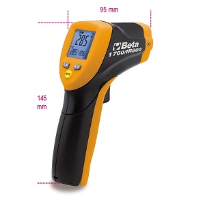 1760/IR800 Digital infrared thermometer with laser aiming -50 °C to 800 °C