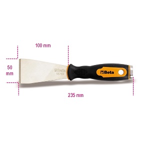 1479RB/3 Flat putty knife scraper