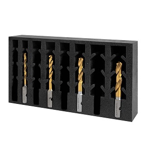 Versadrive Cobalt Drill Bits InsertFoam Sets