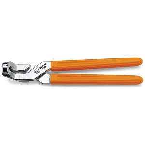393 Water tap wrench, pvc-coated handles, chrome-plated