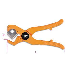 341 Pipe cutting pliers for plastic pipes