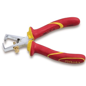 1142MQ 1000v insulated wire stripping pliers, chrome-plated