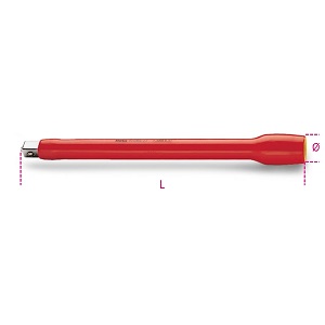 920MQ/22 1000v insulated 1/2" square drive extension bar