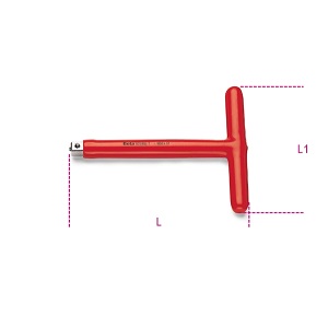 920MQ/T 1000v insulated 1/2" square drive t-handle