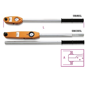 596/80SL - 598/200SL Direct reading torque wrenches