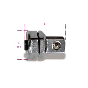 123Q Quick release adapter, 1/2", for 19mm ratcheting wrenches