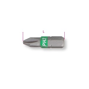 860PH Bits for cross head Phillips® screws, coloured