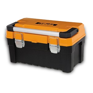 C16 Tool box, made of plastic, with interior object compartment, empty