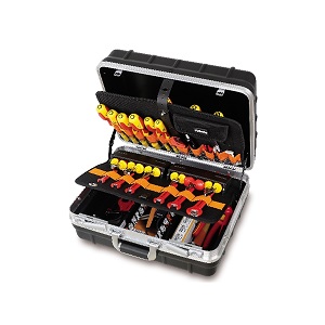 2036E Tool trolley with assortment of electronic and electrotechnical tools