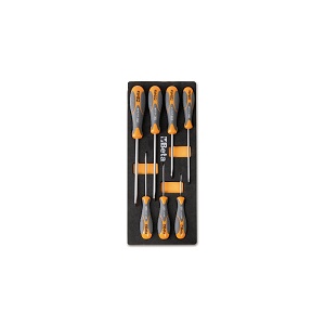 M170 Slot Screwdrivers in soft thermoformed tray