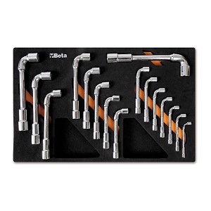 M75 Double-ended socket wrenches in soft thermoformed trays