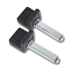 3040A/2 L-shaped sliders, pair, made of rubber for item 3040