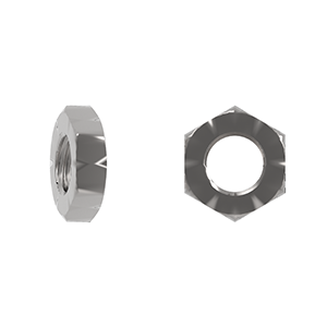 Hex Thin Nut, ISO 4035/DIN 439-2, Stainless Steel Grade A4