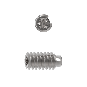 Socket Setscrew, Full Dog Point, ISO 4028/DIN 915, Stainless Steel Grade A4