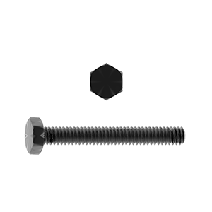 Hex Setscrew Fine Pitch, ISO 8676/DIN 961, High Tensile Steel Class 8.8 Self Coloured
