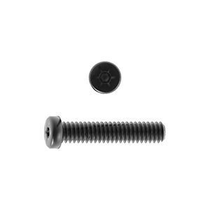 Low Head Socket Head Capscrew, ANSI B18.3, UNC, High Tensile Steel RC36/43, Self Coloured, Full Thread