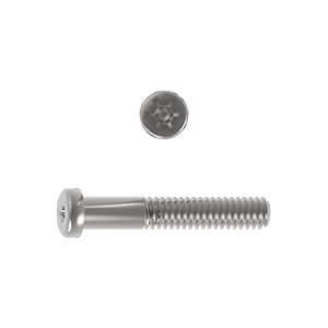 Low Head Socket Head Capscrew, ANSI B18.3, UNC, Stainless Steel Grade A2/304, Partial Thread