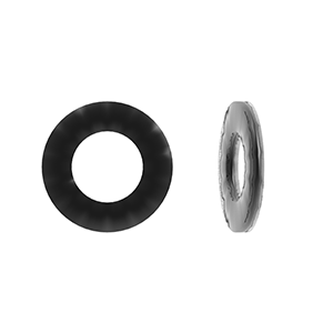 Flat Washer, DIN 125A, Mild Steel, Self Coloured