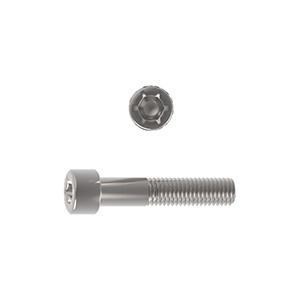 Socket Head Capscrew, ISO 4762/DIN 912, Stainless Steel Grade A4, Partial Thread