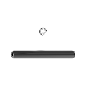 Spring Pin, Coiled, Imperial, ANSI B18.8.2, Medium Duty, Carbon Steel, Self Coloured