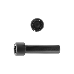 Socket Head Capscrew, ANSI B18.3, UNC, High Tensile Steel ASTM A574, Self Coloured, Full Thread