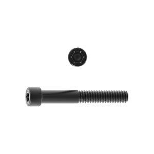 Socket Head Capscrew, ANSI B18.3, UNC, High Tensile Steel ASTM A574, Self Coloured, Partial Thread