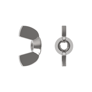 Wing Nut, ANSI B18.17, Stainless Steel Grade A2