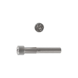 Socket Head Capscrew, ANSI B18.3, UNC, Stainless Steel A2/304, Partial Thread