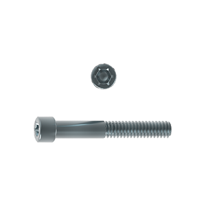 Socket Head Capscrew, ANSI B18.3, UNF, High Tensile Steel ASTM A574, Zinc Plated, Partial Thread