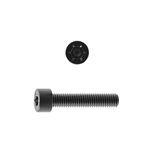 Socket Head Capscrew, ISO 4762/DIN 912, High Tensile Steel Class 12.9, Self Coloured, Full Thread