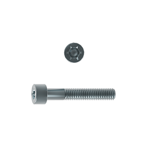 Socket Head Capscrew, ISO 4762/DIN 912, High Tensile Steel Class 12.9, Zinc Plated Partial Thread